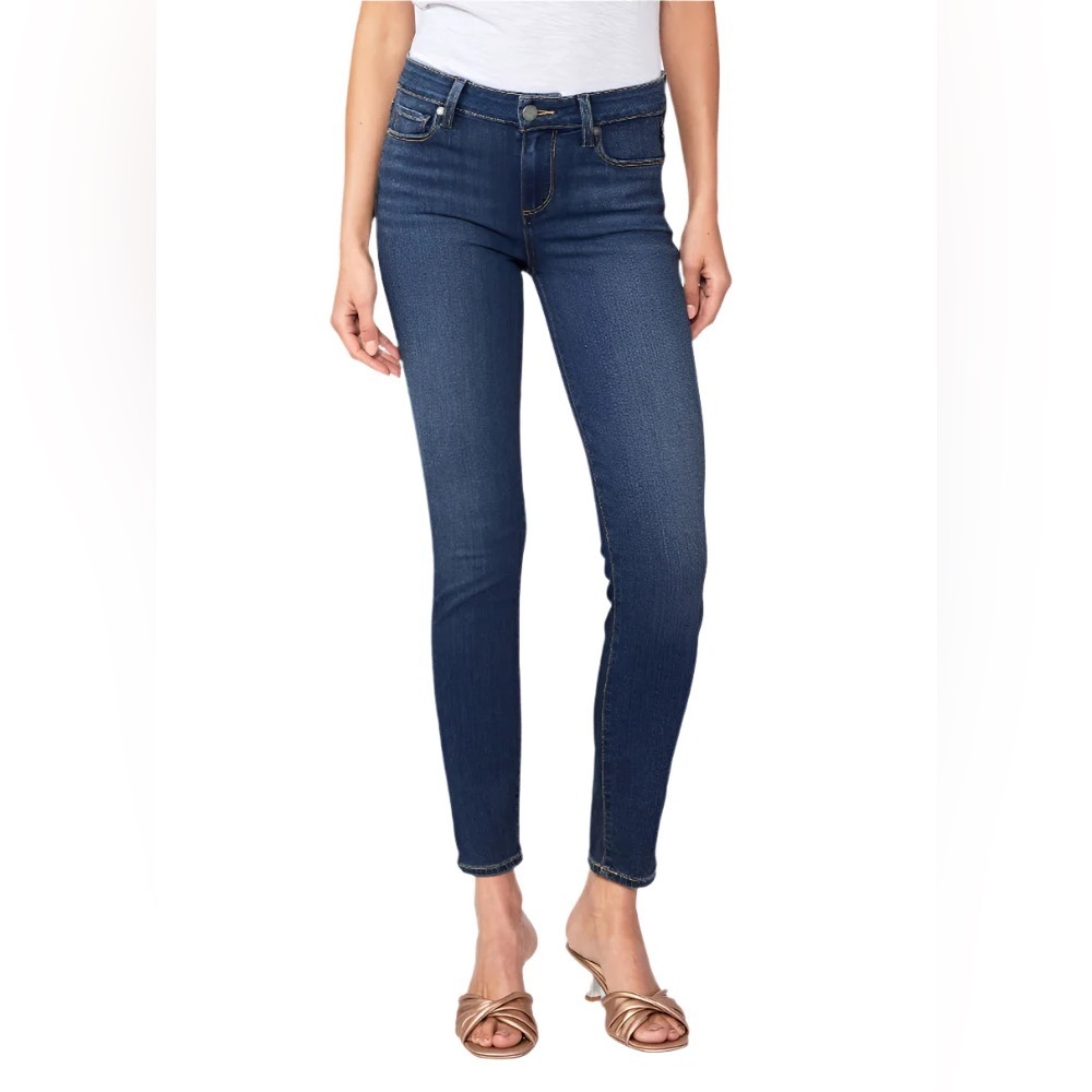 Paige Verdugo Ankle Dark Wash Blue Jeans size 26
